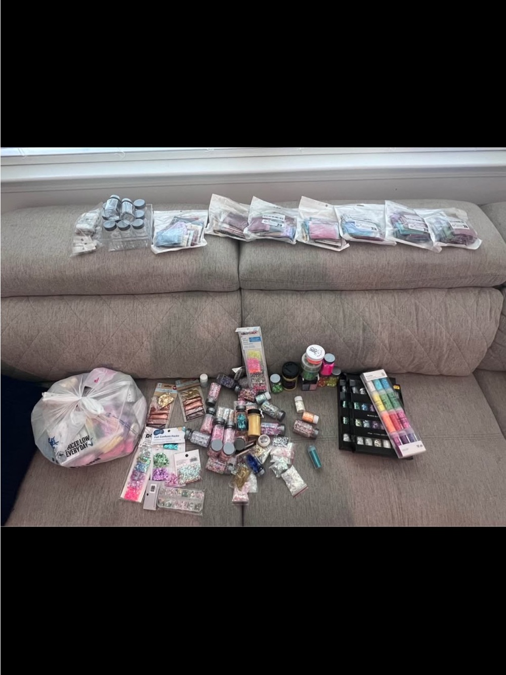 Assorted Party Glitter and Craft Mixes - Multicolor